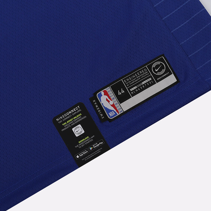 мужская синяя майка Nike Paul George Clippers Icon Edition Men's NBA Swingman 864481-408 - цена, описание, фото 2